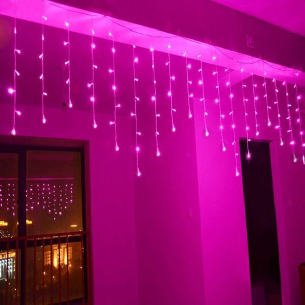 Pink LED Fairy String Lights – Decorative Pink String Lights for Bedroom, Party, Home & Kids Room