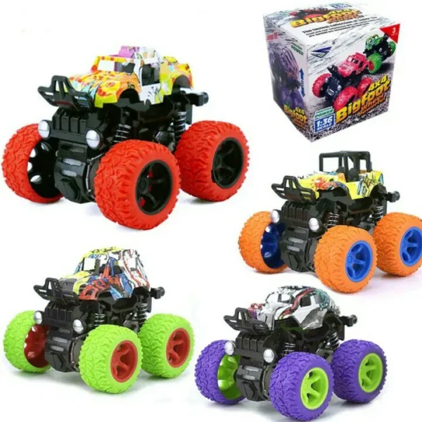 Monster Truck Pull Back Car Toy for Kids – Durable Off-Road Vehicle for Boys & Girls