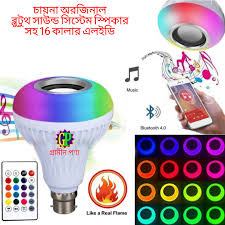 LED Bluetooth Music Bulb with Remote – Color Changing Smart Speaker Light for Home & Party Decoration