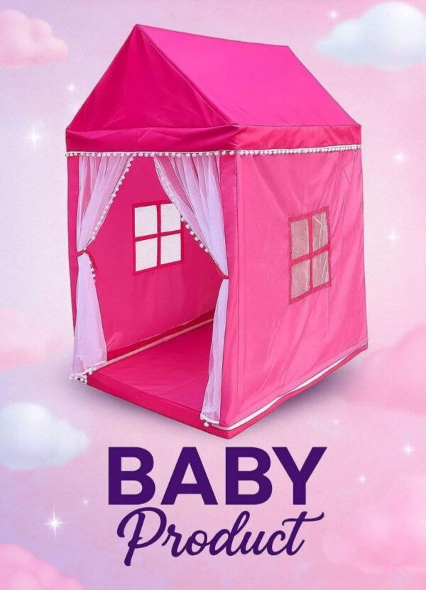 Portable Castle Tent House for Kids Indoor and Outdoor play- 3-13 Year Old Kids Girls and Boys